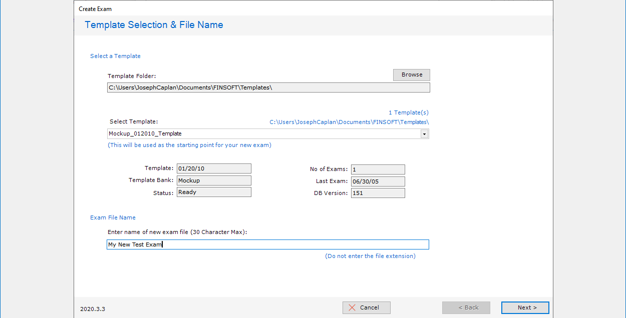 CreateNewExamWindow1